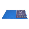 Elastomap z/klep scotten 600g blauw-/ St.