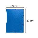 Elastomap z/klep scotten 600g blauw-/ St.