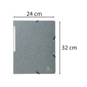 Chemise à élastique sans rabat carte lustrée 400gm2 - A4/ Pce