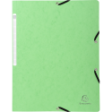 Elastomap glanskarto-n 400 z/ klep groen/ St.
