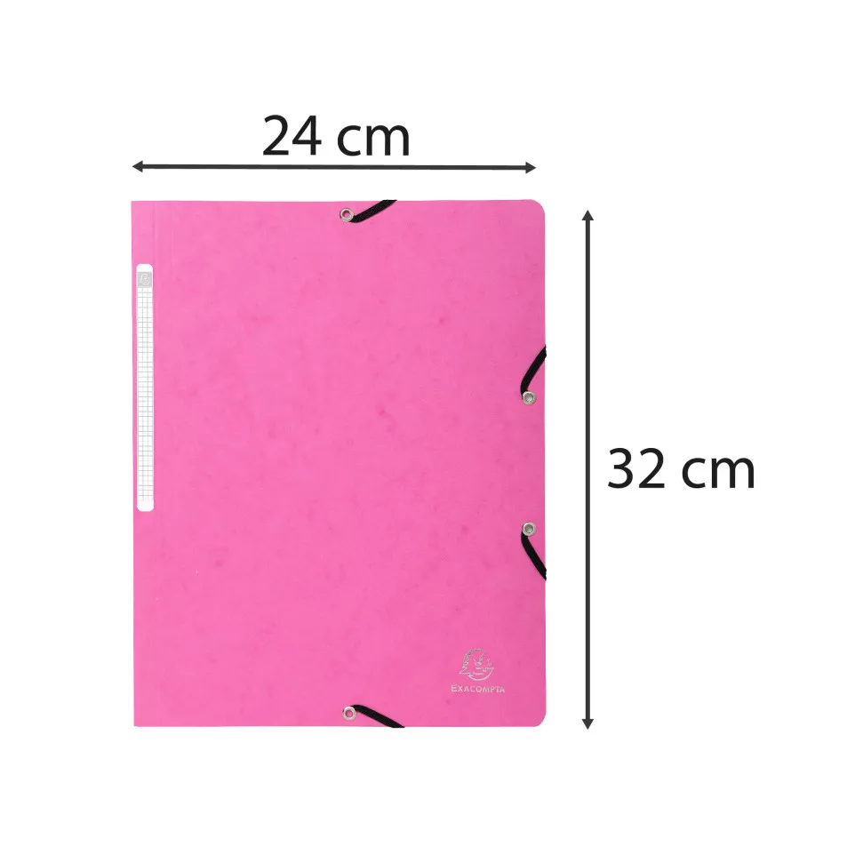 Folder Elastic w/o Flap+Label A4...