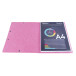 Folder Elastic w/o Flap+Label A4 Lime/ Pc.