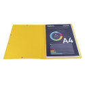Elastomap glanskarto-n 400 z/ klep geel/ St.