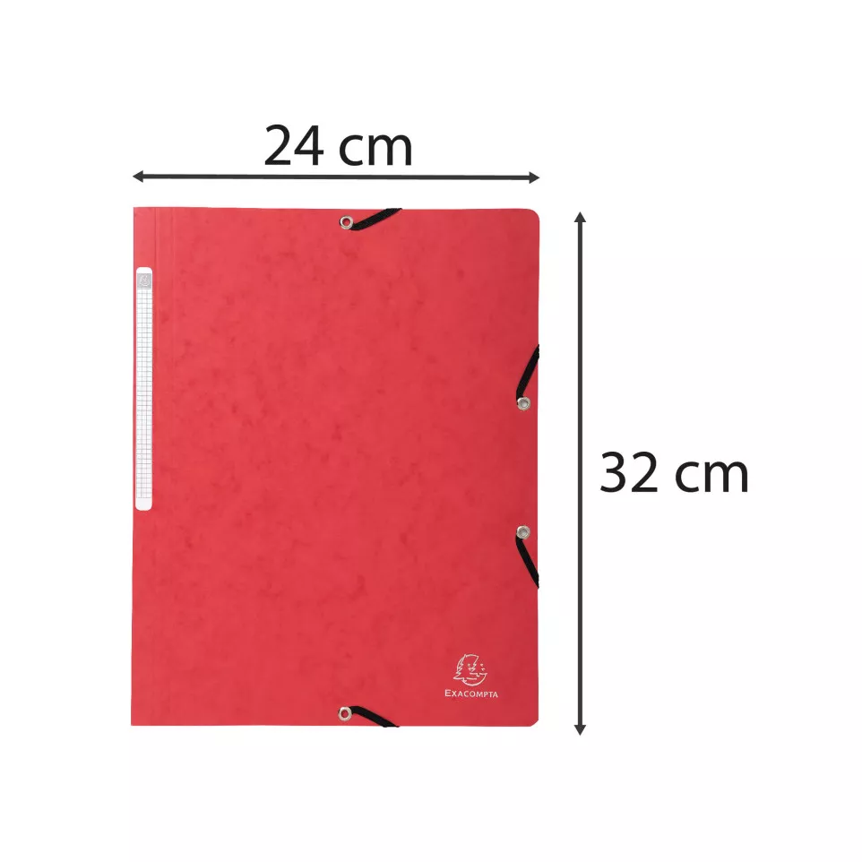 Folder Elastic w/o Flap+Label A4...
