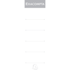 Exacompta Adhesive Spine...