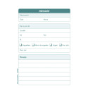 Nota Telefoon 10x16 100bl-/ St.