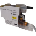 UPRINT CARTOUCHE COMPATIBLE BROTHER LC1280-REMPLACE LC1220/LC1240/LC1280 JAUNE