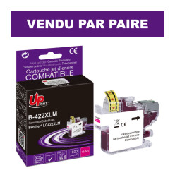 UPRINT CARTOUCHE COMPATIBLE BROTHER LC422XL MAGENTA