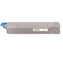 TONER COMPATIBLE OKI 801-REMPLACE 44643001 JAUNE