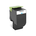 TONER REMANUFACTURE LEXMARK 712H-REMPLACE 71B2HC0 CYAN (Compatible)