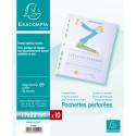 Exacompta Pk 10 Punch Pockets, PP, 17x22cm, 0.05mm/ Pc.