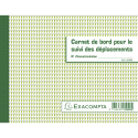 Carnet Suivi des déplacements-/ St.