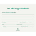 Carnet Suivi des déplacements-/ St.