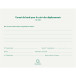 Carnet Suivi des déplacements-/ St.