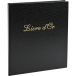 Livre d'or Balacron avec titre 140 pages blanches - 21x19 cm vertical/ Pce