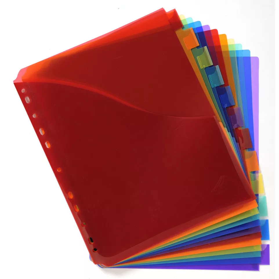 Exacompta PP Dividers, A4, maxi, 12...