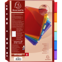 Intercalaires avec pochette polypropylène 6 positions - A4 maxi/ Pce