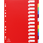 Dividers PP A4+ 0.3mm 12...
