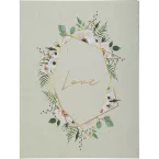 Guest book 100p. gold 27x22cm CHAMPETRE/ Pc.