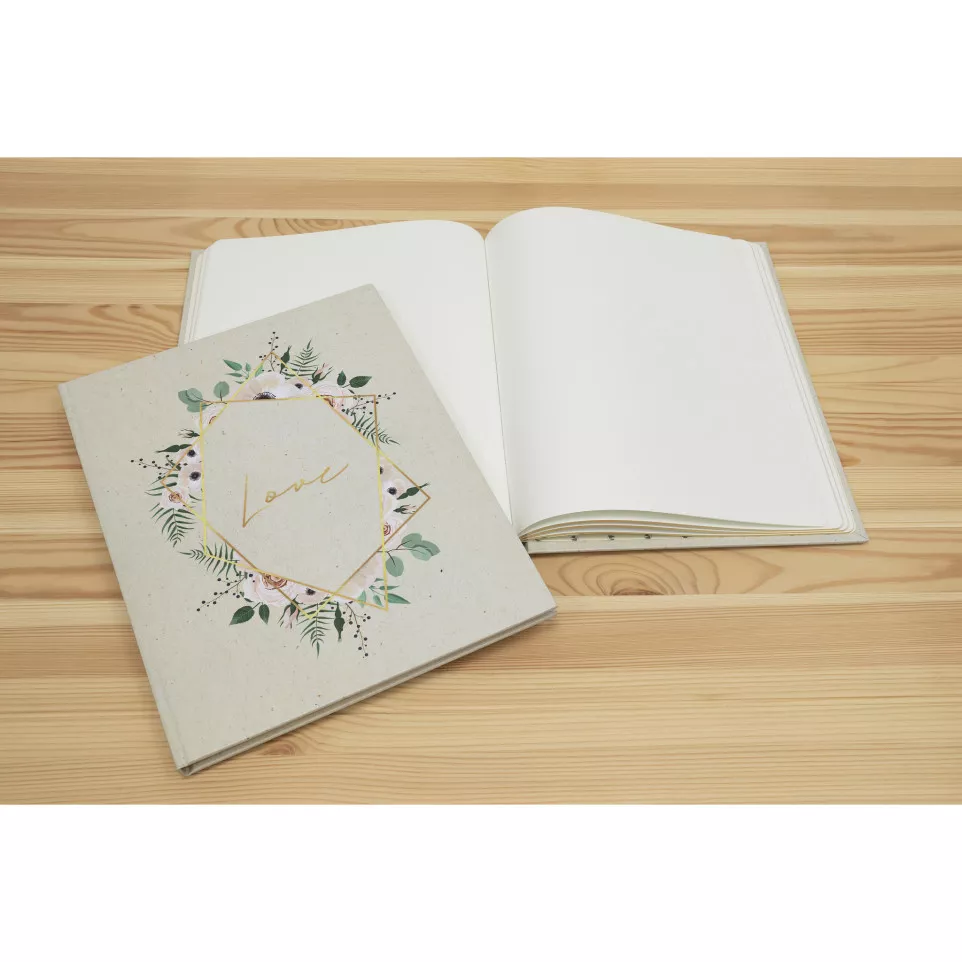 Livre d'or 100 pages tranche or -...