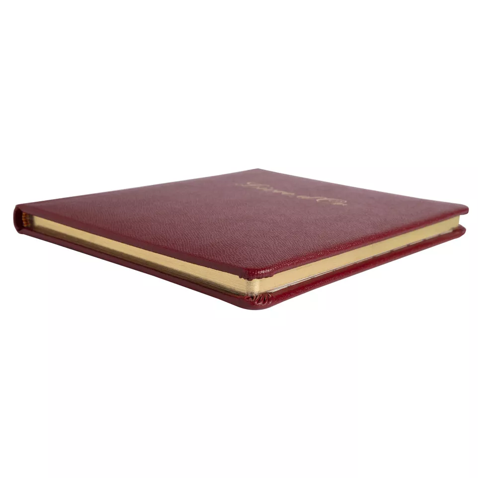 Livre d'or Cuir Alpille 140 pages...
