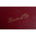 Exacompta Leather 'Livre D'or' Guest Book (French Cover)/ Pc.