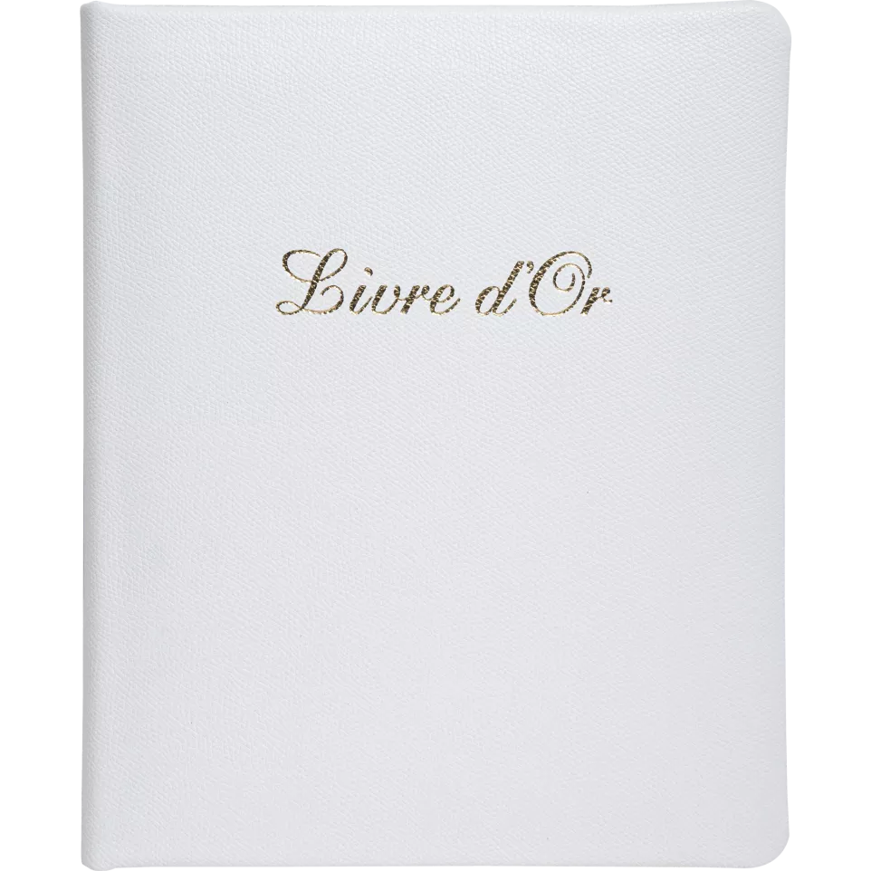 Livre d'or Cuir Alpille 140 pages...