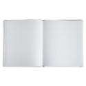 Gastenboek Alpille 2-6x22cm 140bl wit/ St.