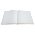 Gastenboek Alpille 2-6x22cm 140bl wit/ St.