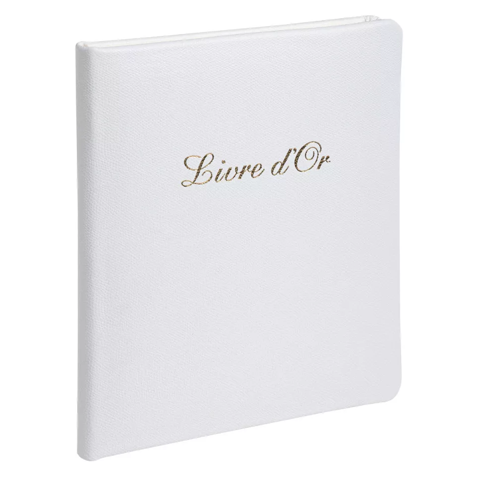 Livre d'or Cuir Alpille 140 pages...