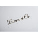 Exacompta Leather 'Livre D'or' Guest Book (French Cover)/ Pc.