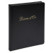 Gastenboek Alpille 2-6x22cm 140bl zwart/ St.