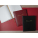 Livre d'or Cuir Alpille 140 pages ivoire - 26x22cm vertical/ Pce