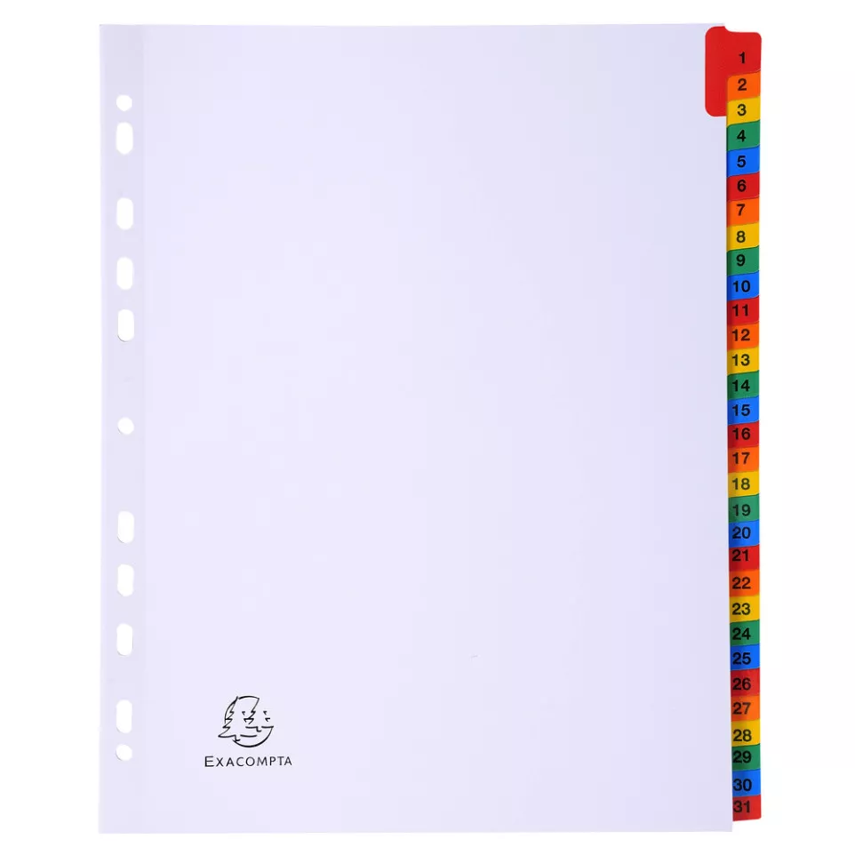 Tabbl.karton 160g A4-+ index 31 tabs...