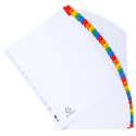 Tabbl.karton 160g A4-+ index 31 tabs wit/ St.