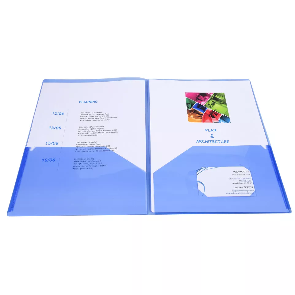 PK10 tweezijdig map-PP20/100 A4/A3...