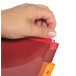 Intercalaires PP transparent couleurs avec porte étiquette A4 8 positions/ Pce