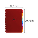 Tabbladen PP A4 8 tabs personalis.-/ St.