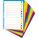 Tabbladen PP A4+ 12 tabs CAMPUS-/ St.