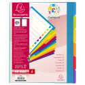 Tabbladen PP A4+ 6 tabs CAMPUS-/ St.
