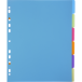 Tabbladen PP Chromaline A4 6 tabs-/ St.