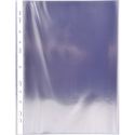 Étui carton de 100 pochettes perforées - PVC lisse - A4/ Pce