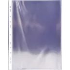 Bx 100 Punch Pockets PVC A4 0.08mm Clear/ Pc.