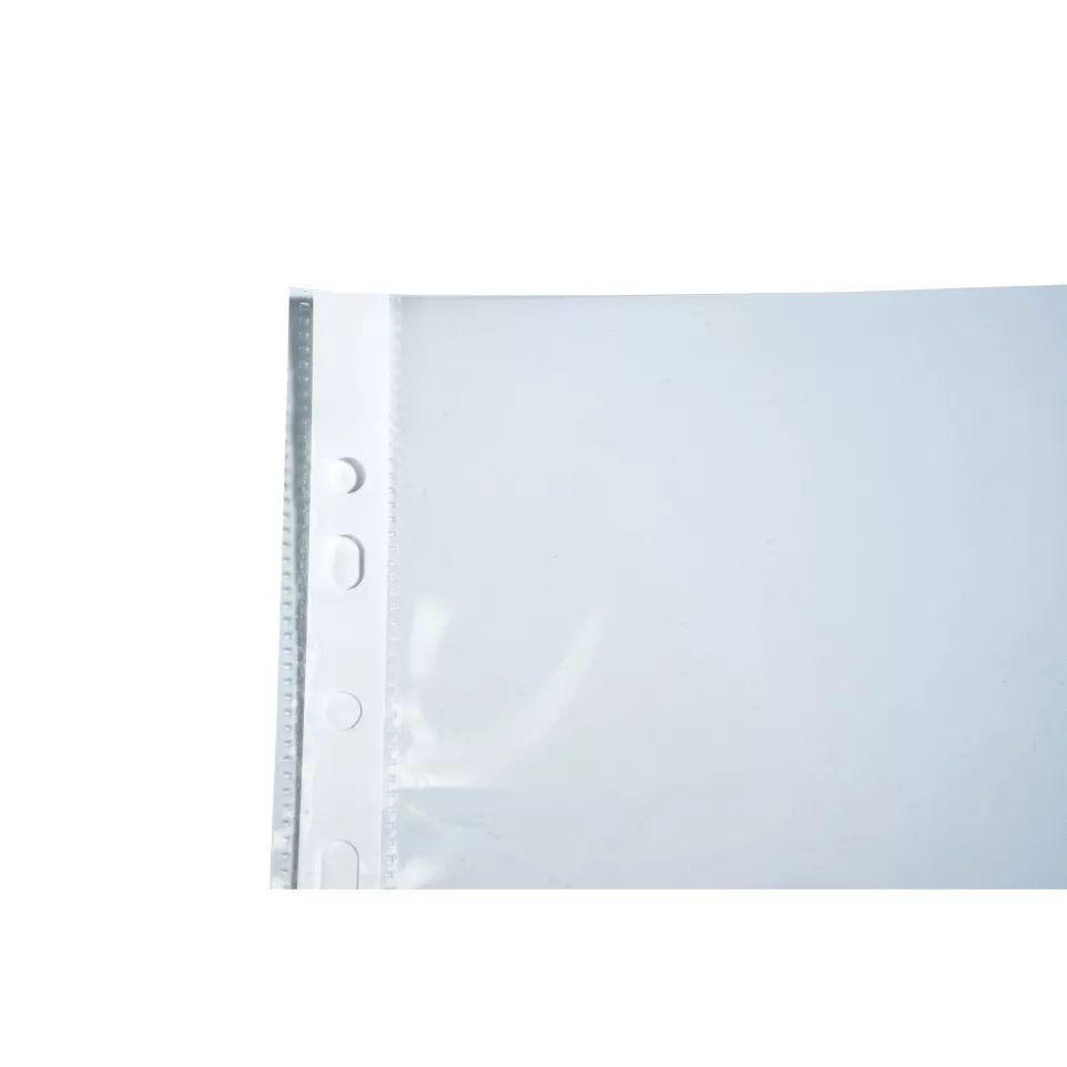 PK100 Geperf.tas glad PVC A4-/ St.