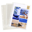Étui carton de 100 pochettes perforées - PVC lisse - A4/ Pce