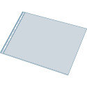 Pk 10 Punch Pockets, PVC, A3, 0.12mm, Clear/ Pc.