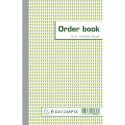Orderbook ligné 21x13,5cm 50 feuillets double autocopiant/ Pce