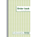 Orderbook ligné 21x13,5cm 50 feuillets double autocopiant/ Pce