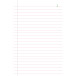 Orderbook ligné 21x13,5cm 50 feuillets double autocopiant/ Pce