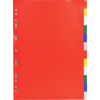 Tabbladen PP A4 12 tabs...
